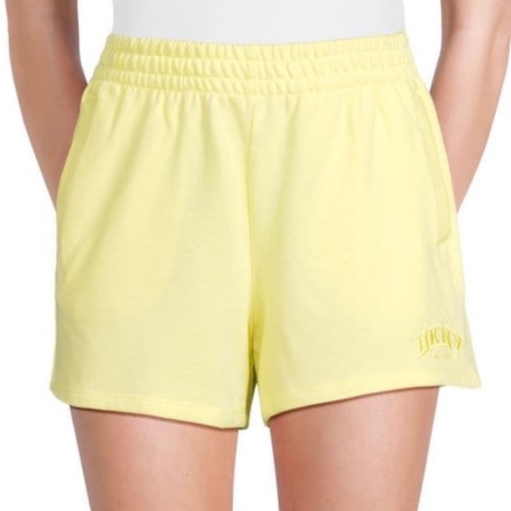 DKNY Cotton Shorts in Citrus Yellow Women’s Size XL New with tags!